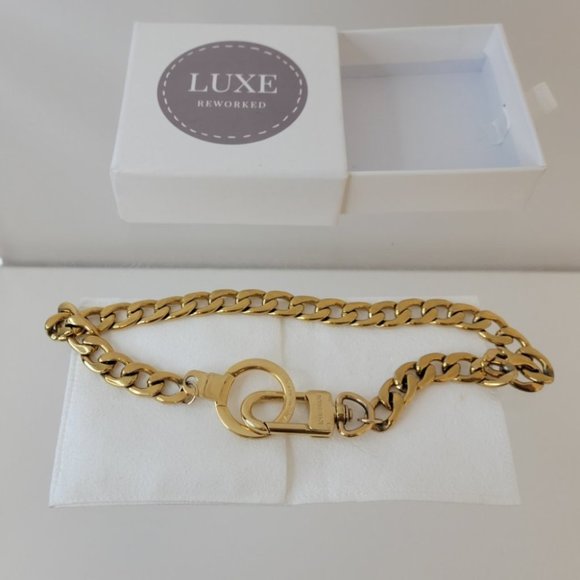 Louis Vuitton Jewelry - Louis Vuitton Repurposed Chain Choker Necklace
